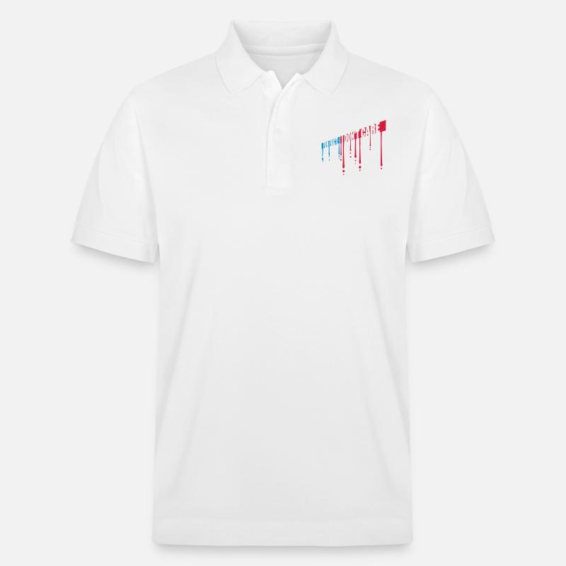 I dont care fact - Stanley/Stella Unisex Bio-Poloshirt PREPSTER - Weiß