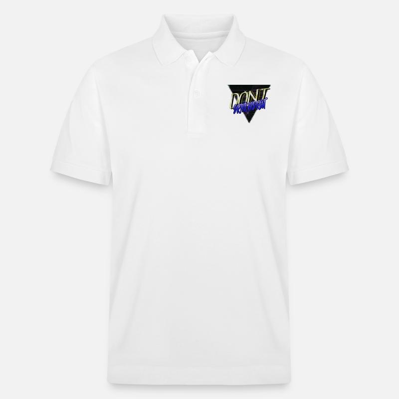 dayfathers day fullstack developer father - Stanley/Stella Unisex Organic Polo Shirt PREPSTER - white