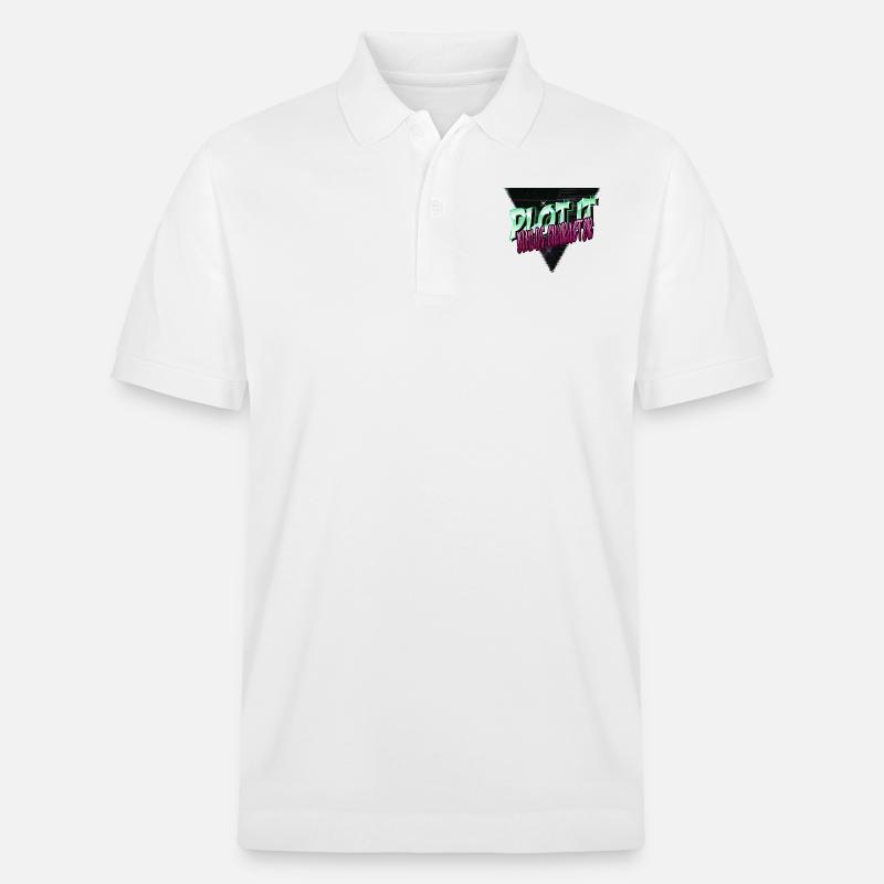 funny present storytelling techniques - Stanley/Stella Unisex Bio-Poloshirt PREPSTER - Weiß