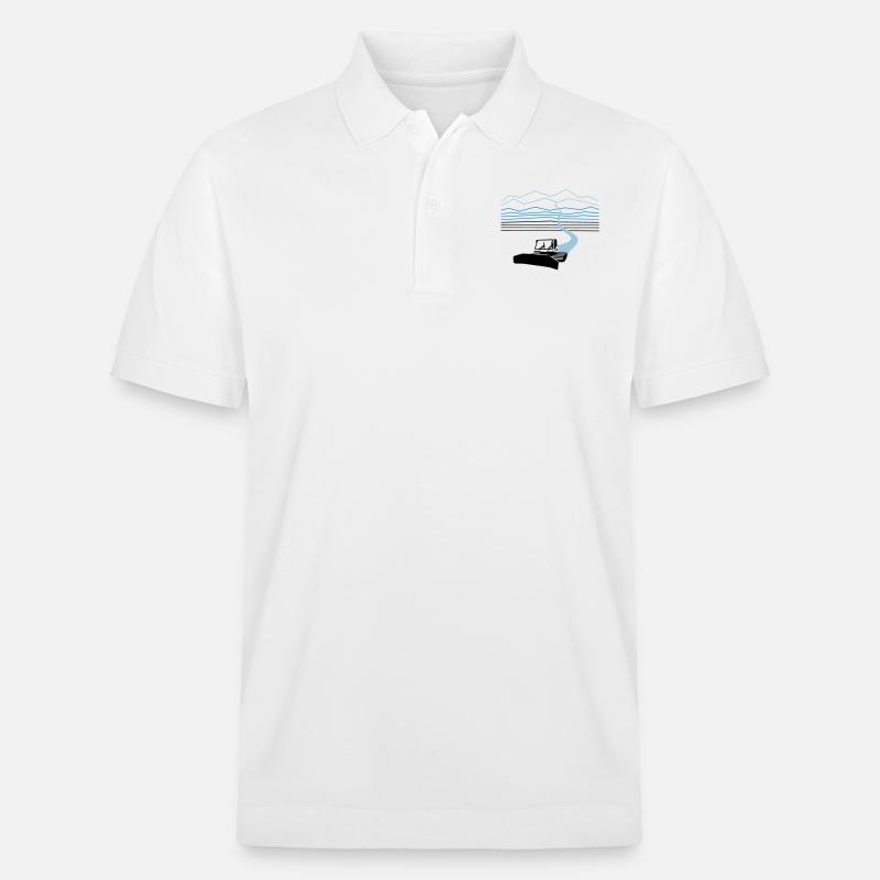 SOMMERDIENST! - Stanley/Stella Unisex Bio-Poloshirt PREPSTER - Weiß