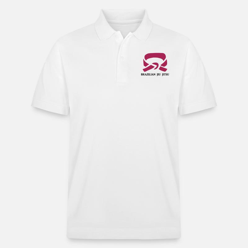 BJJ robe pourpre - Polo PREPSTER bio Stanley/Stella Unisexe - blanc