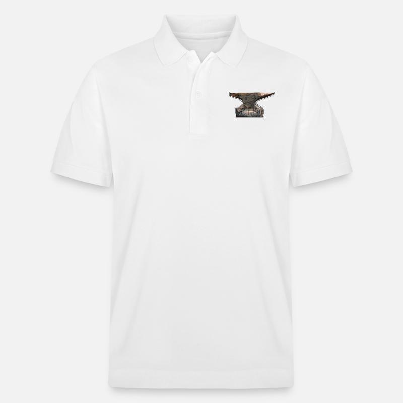 Amboss - Stanley/Stella Unisex Bio-Poloshirt PREPSTER - Weiß