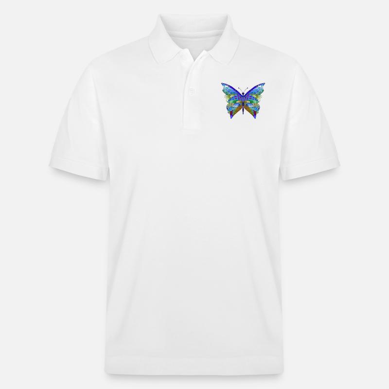Papillon - Polo PREPSTER bio Stanley/Stella Unisexe - blanc