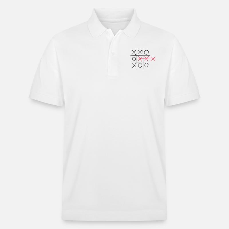 play_fail_f2 - Stanley/Stella Unisex Bio-Poloshirt PREPSTER - Weiß