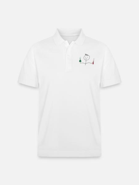 chemistry - Stanley/Stella Unisex Organic Polo Shirt PREPSTER - white