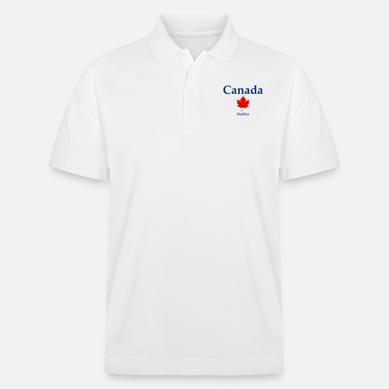 Halifax - Nouvelle-Écosse - Canada - Kanada - Polo PREPSTER bio Stanley/Stella Unisexe - blanc