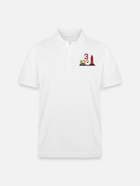 Bagger - Stanley/Stella Unisex Bio-Poloshirt PREPSTER - Weiß