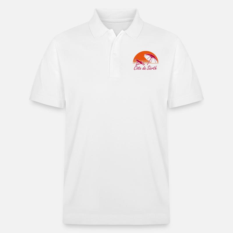 Côte da Sürth - Stanley/Stella Unisex Bio-Poloshirt PREPSTER - Weiß