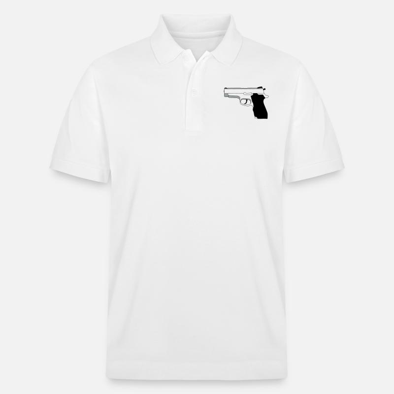 Pistole - Stanley/Stella Unisex Bio-Poloshirt PREPSTER - Weiß