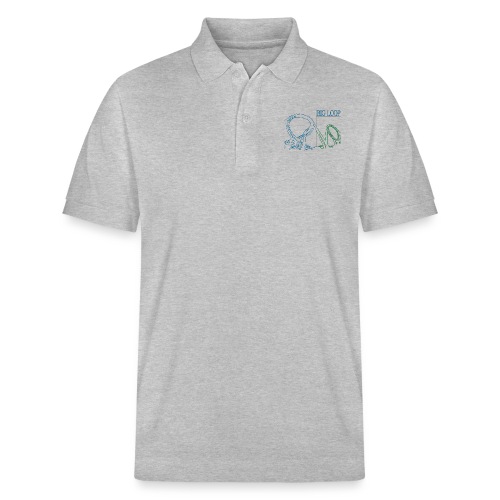 big_loop_coaster_shirt_line - Stanley/Stella Unisex Bio-Poloshirt PREPSTER 
