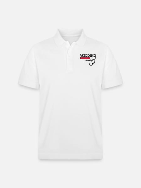 wedding_loading___f2 - Stanley/Stella Unisex Bio-Poloshirt PREPSTER - Weiß