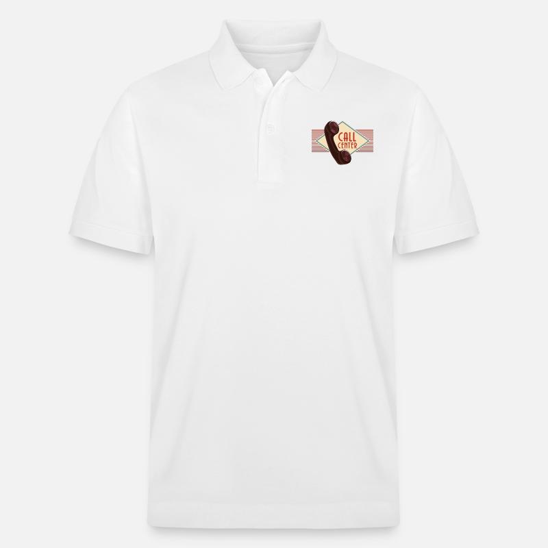 Centre d'appel - Polo PREPSTER bio Stanley/Stella Unisexe - blanc