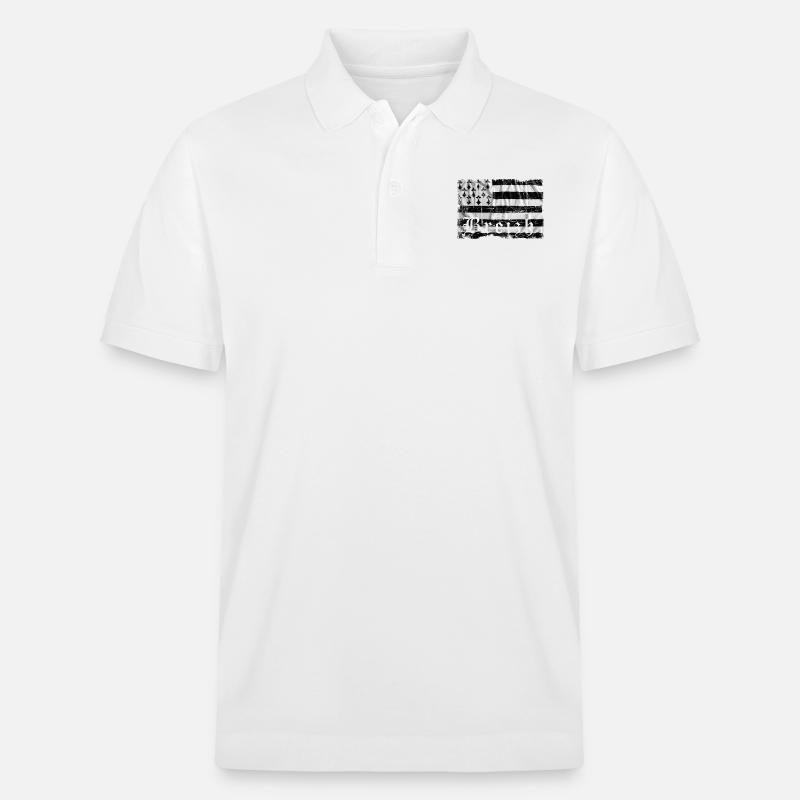 Breizh - Polo PREPSTER bio Stanley/Stella Unisexe - blanc