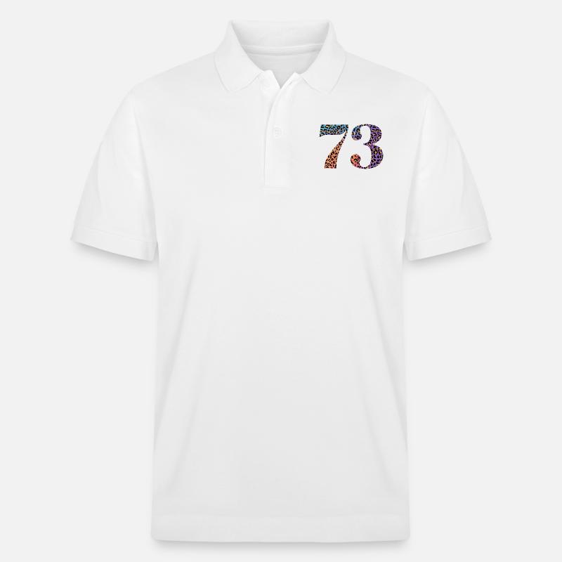 73e anniversaire léopard - Polo PREPSTER bio Stanley/Stella Unisexe - blanc