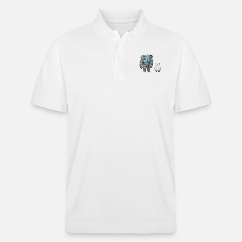 Dreamteam (Englisch) - Stanley/Stella Unisex Bio-Poloshirt PREPSTER - Weiß