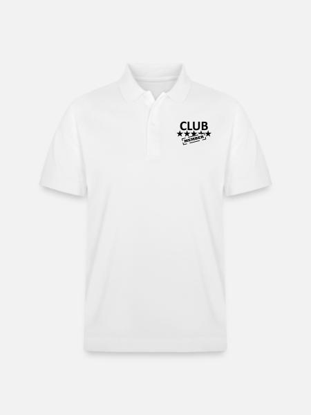 club - Stanley/Stella Unisex Bio-Poloshirt PREPSTER - Weiß