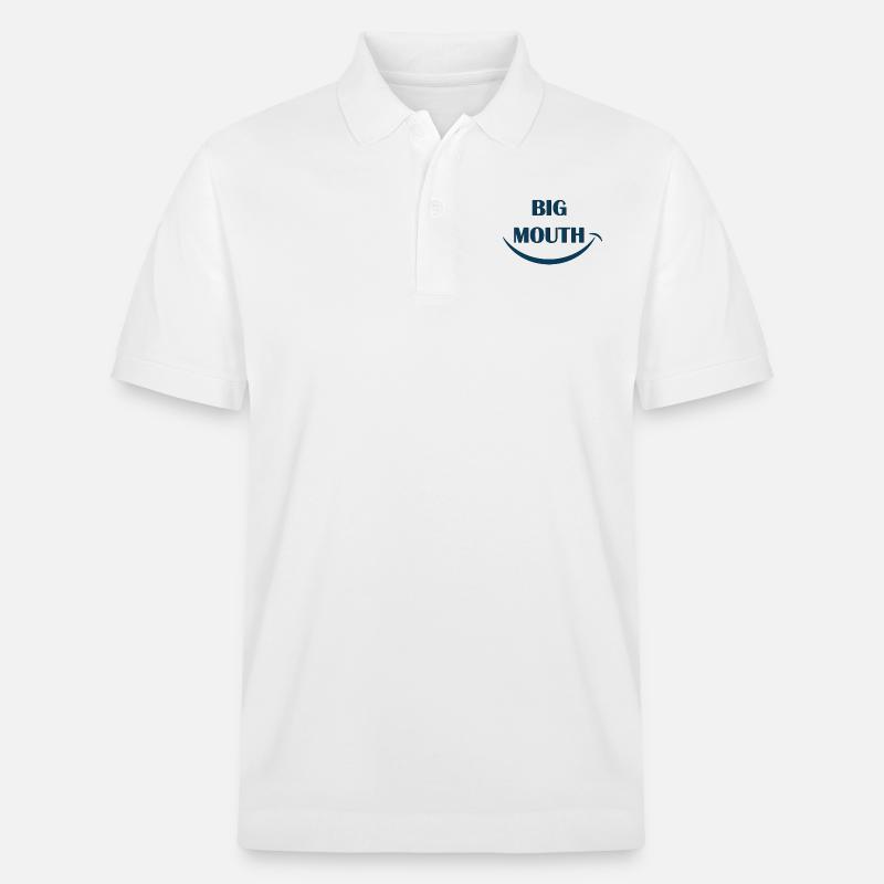 Großmaul - Stanley/Stella Unisex Bio-Poloshirt PREPSTER - Weiß
