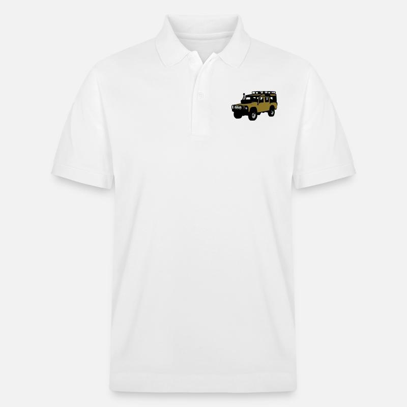Offroader - Stanley/Stella Unisex Bio-Poloshirt PREPSTER - Weiß