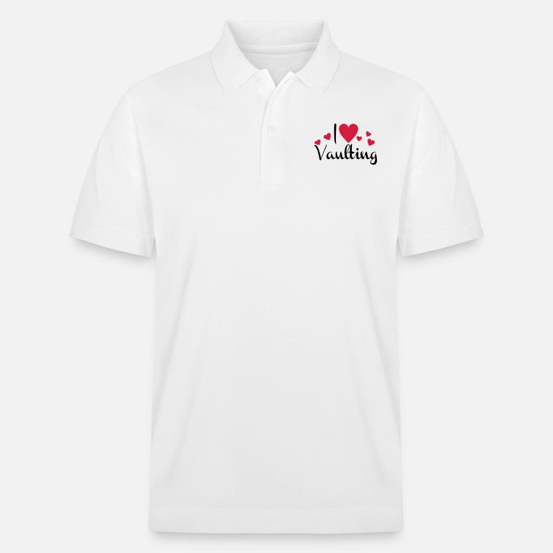 voltigieren - Stanley/Stella Unisex Bio-Poloshirt PREPSTER - Weiß