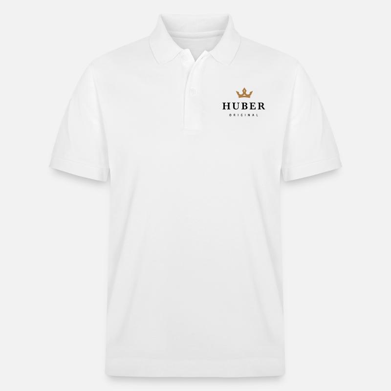 Huber - Stanley/Stella Unisex Bio-Poloshirt PREPSTER - Weiß