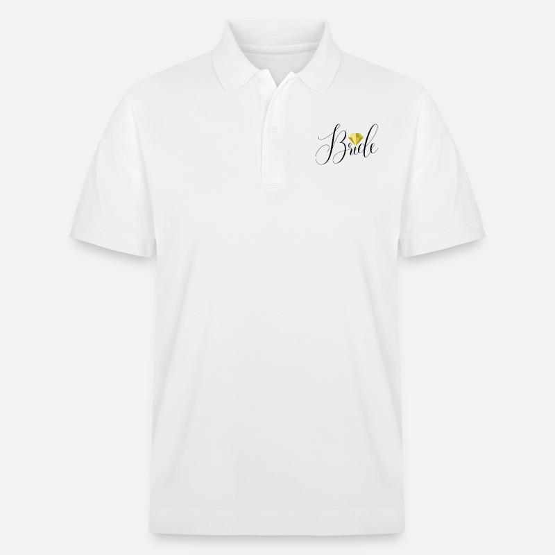 BRAUT - Stanley/Stella Unisex Bio-Poloshirt PREPSTER - Weiß