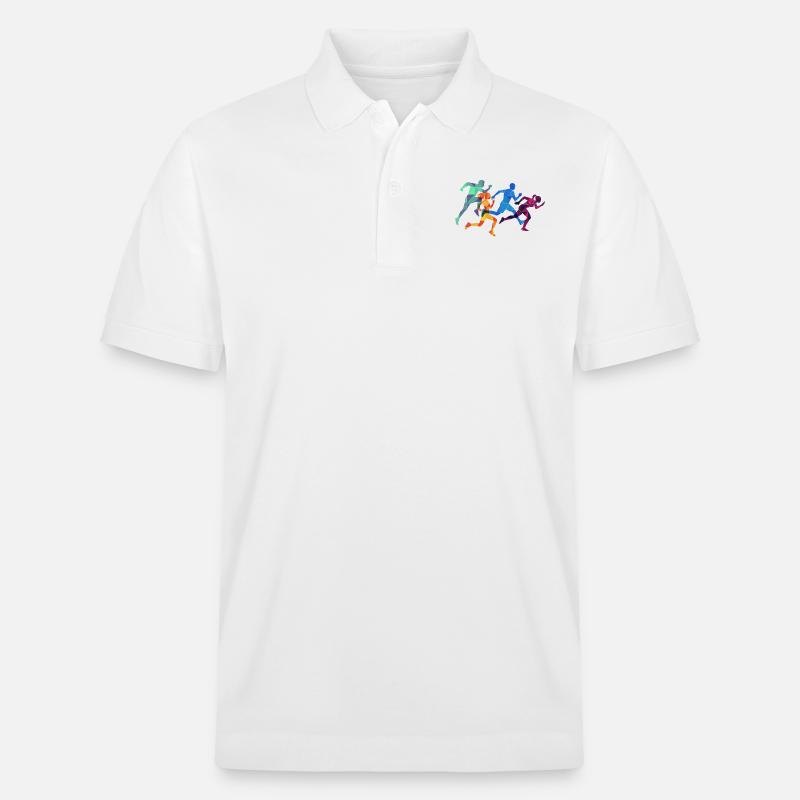 Running - Stanley/Stella Unisex Bio-Poloshirt PREPSTER - Weiß