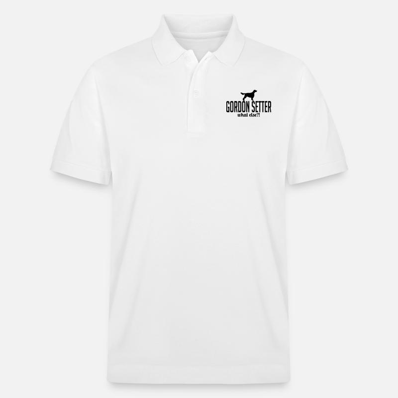 GORDON SETTER what else - Stanley/Stella Unisex Bio-Poloshirt PREPSTER - Weiß