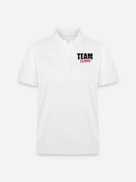team_leade - Stanley/Stella Unisex Bio-Poloshirt PREPSTER - Weiß