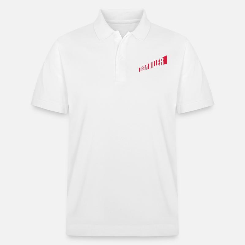 citation pessimiste tueur de rêves - Polo PREPSTER bio Stanley/Stella Unisexe - blanc