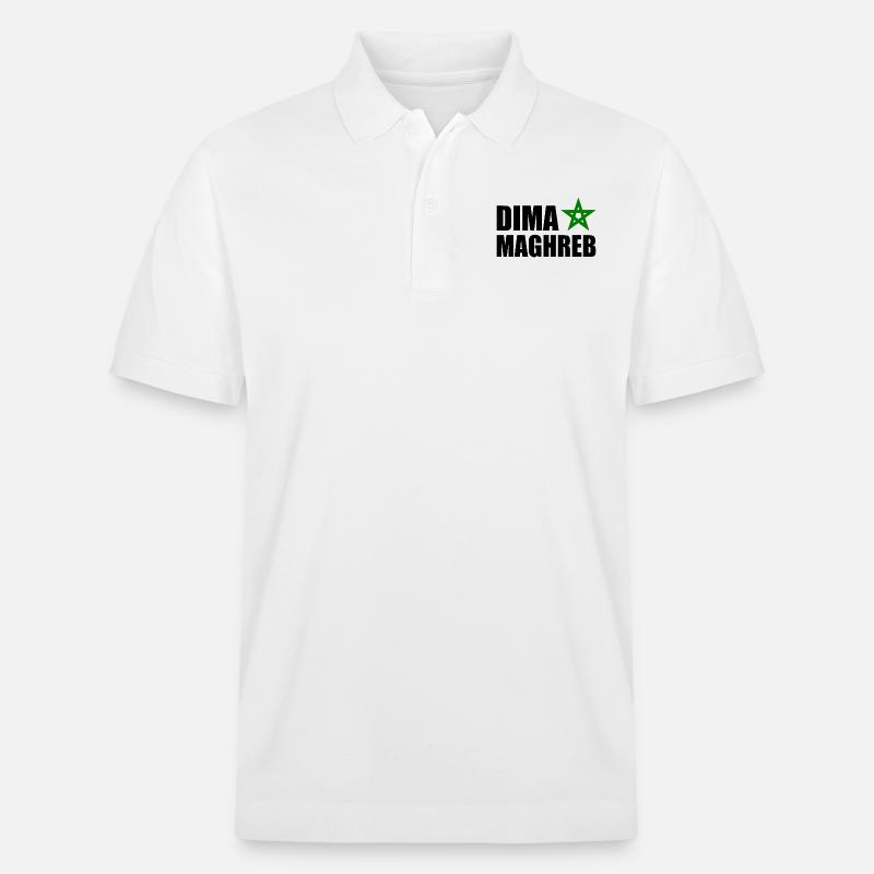 Dima maghreb - Marokko - Stanley/Stella Unisex Bio-Poloshirt PREPSTER - Weiß