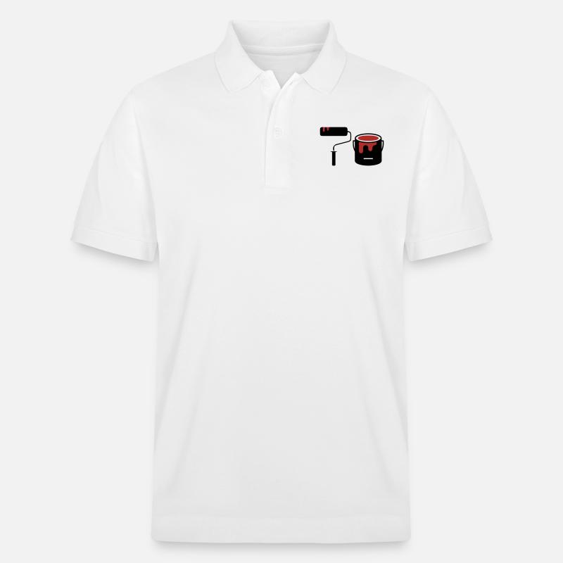 streichen - Stanley/Stella Unisex Bio-Poloshirt PREPSTER - Weiß