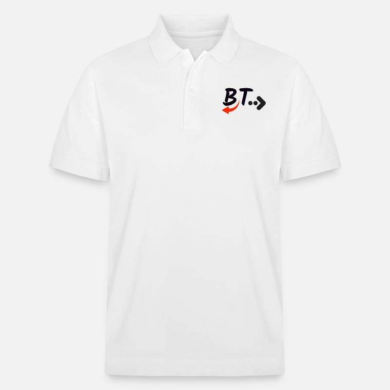 BT. Now ist beginn - Stanley/Stella Unisex Bio-Poloshirt PREPSTER - Weiß