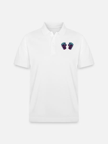 faust comic 2 - Stanley/Stella Unisex Bio-Poloshirt PREPSTER - Weiß