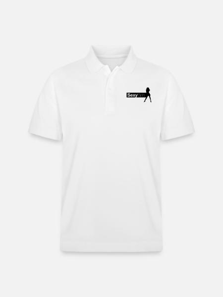 Sexytärin - Secretary - Assistant - Stanley/Stella Unisex Organic Polo Shirt PREPSTER - white