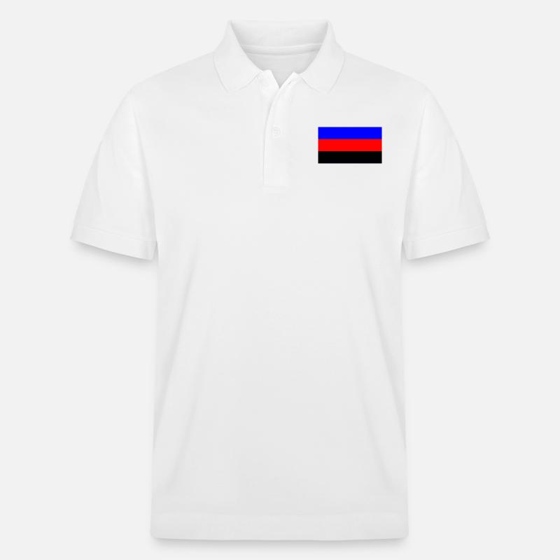 polyamor pride - Stanley/Stella Unisex Bio-Poloshirt PREPSTER - Weiß