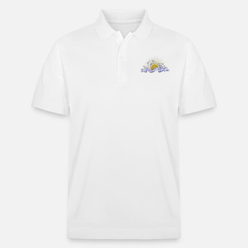 Delphine - Stanley/Stella Unisex Bio-Poloshirt PREPSTER - Weiß
