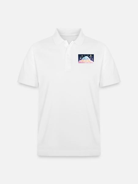 Dream Big - Stanley/Stella Unisex Bio-Poloshirt PREPSTER - Weiß
