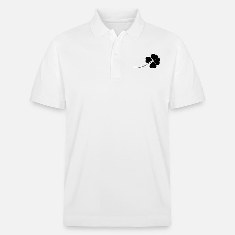 Kleeblatt - Stanley/Stella Unisex Bio-Poloshirt PREPSTER - Weiß