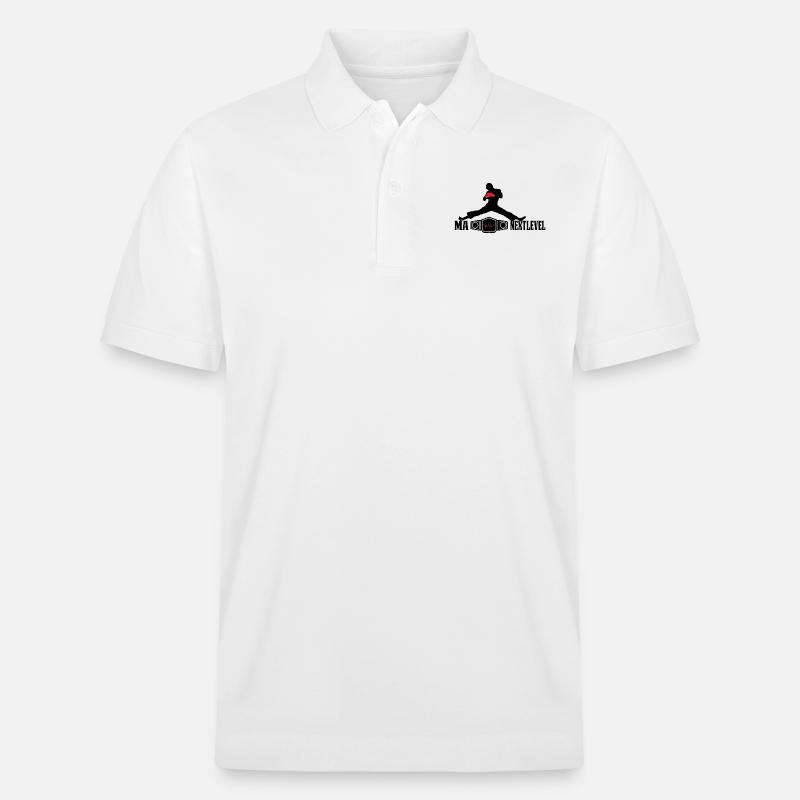 Manextlevel Fighter2 - Polo PREPSTER bio Stanley/Stella Unisexe - blanc