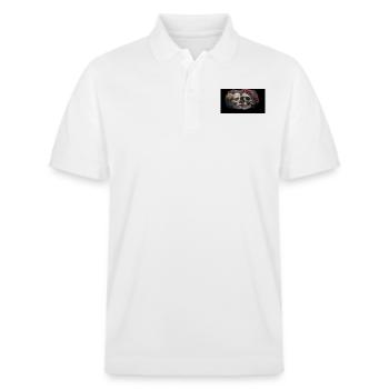 Default only death will tear us apart - Stanley/Stella Unisex Bio-Poloshirt PREPSTER - Weiß - Vorne - Roxy (174cm) & Andy (188cm)