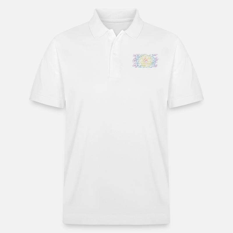 Affirmation 2 - Stanley/Stella Unisex Bio-Poloshirt PREPSTER - Weiß