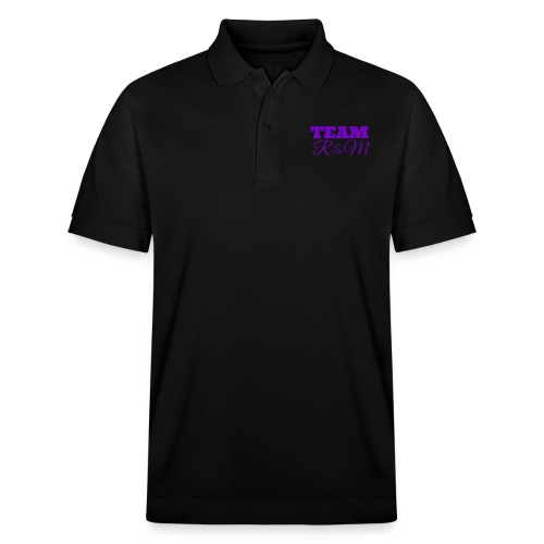 Team R N M Hoodie Purple, M - Stanley/Stella PREPSTER Organic Unisex Polo Shirt 