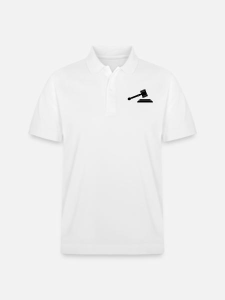 richter__hammer__f1 - Stanley/Stella Unisex Organic Polo Shirt PREPSTER - white