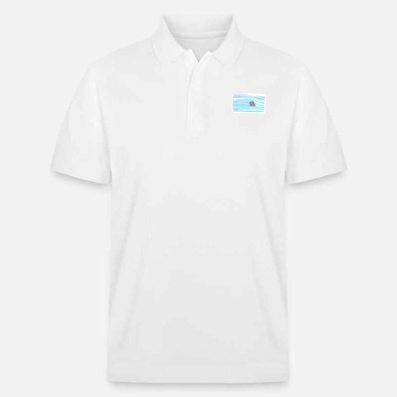 Robbe - Stanley/Stella Unisex Bio-Poloshirt PREPSTER - Weiß