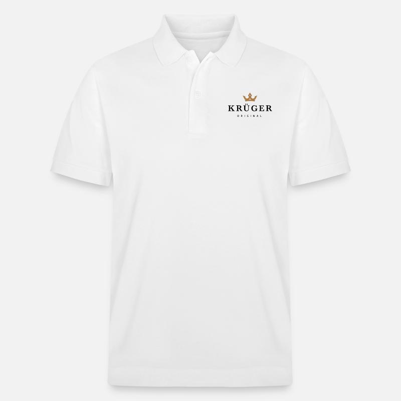 Kruger - Polo PREPSTER bio Stanley/Stella Unisexe - blanc