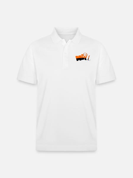 Miau - Stanley/Stella Unisex Bio-Poloshirt PREPSTER - Weiß