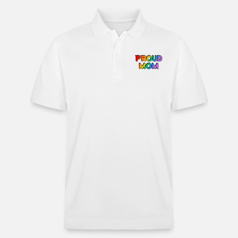 Stolze Mama - Stanley/Stella Unisex Bio-Poloshirt PREPSTER - Weiß