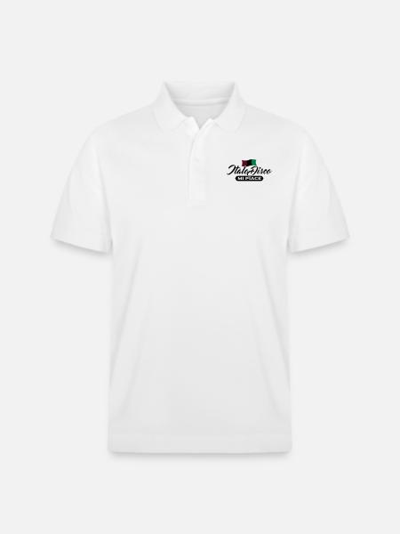 Italo Disco - Polo PREPSTER bio Stanley/Stella Unisexe - blanc