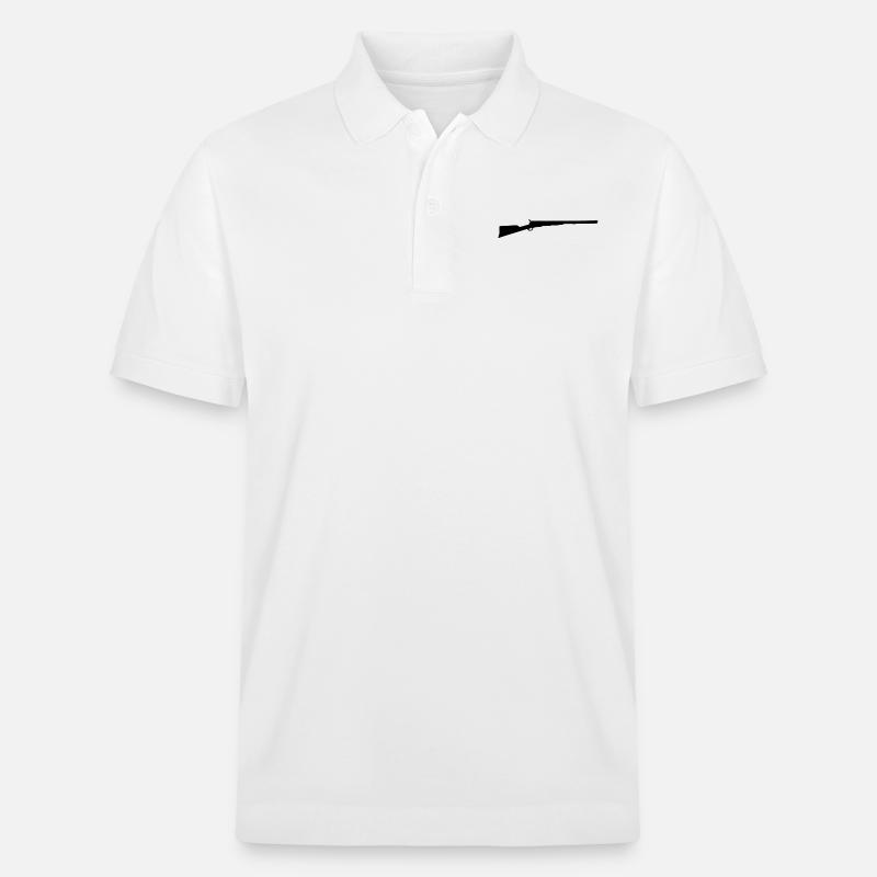fusil de chasse - Polo PREPSTER bio Stanley/Stella Unisexe - blanc