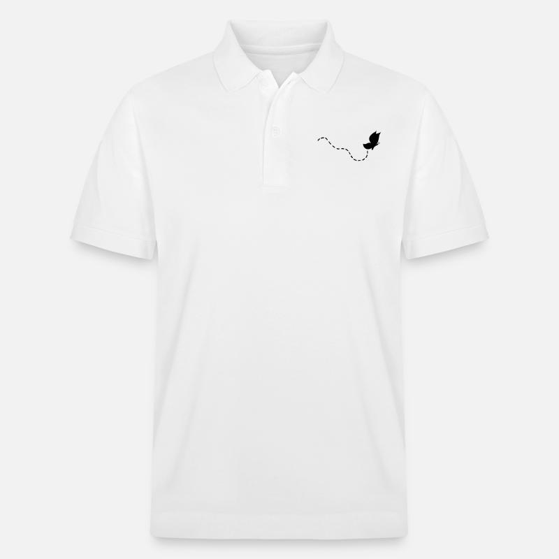 schmetterling - Polo PREPSTER bio Stanley/Stella Unisexe - blanc